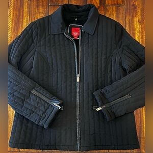 Esprit Black Zip-Up Coat